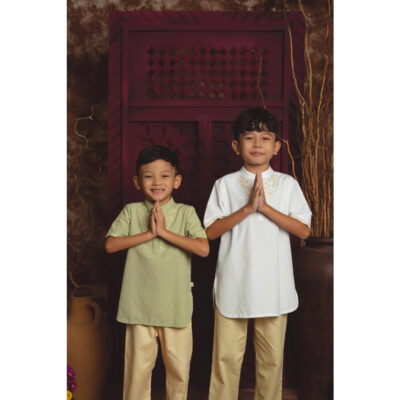 BOHOPANNA Raya Collection Ali Kids Set - Setelan Baju Koko Anak - Baju Muslim thumbnail 4