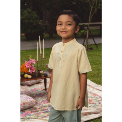 BOHOPANNA Raya Collection Ali Kids Set - Setelan Baju Koko Anak - Baju Muslim thumbnail 5