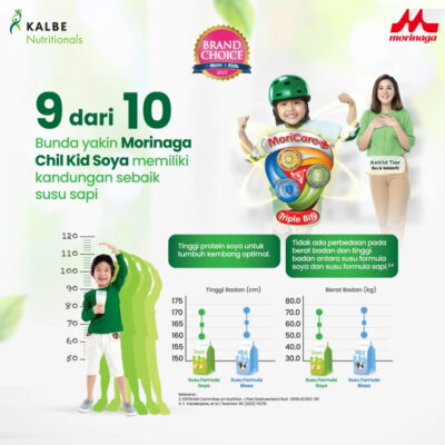 Morinaga Chil Kid Soya Pertumbuhan Anak Usia 1-3 tahun Vanilla / Madu 200g thumbnail 3
