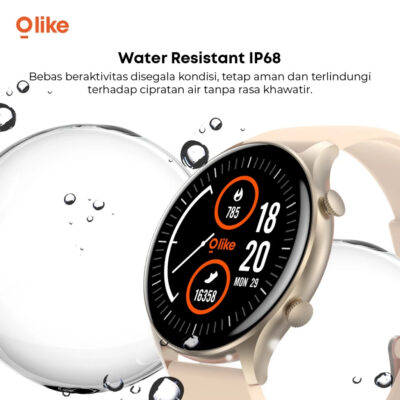 OLIKE Smartwatch FW2 1.39" Bluetooth Call Water Resistant IP68 Health Sport & Sleep Monitoring ( 1 PCS ) thumbnail 4