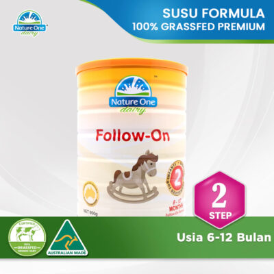 Susu Formula Nature One Dairy Follow ON Step 2 900gr Grassfed- Tanpa gula dan pemanis buatan thumbnail 2