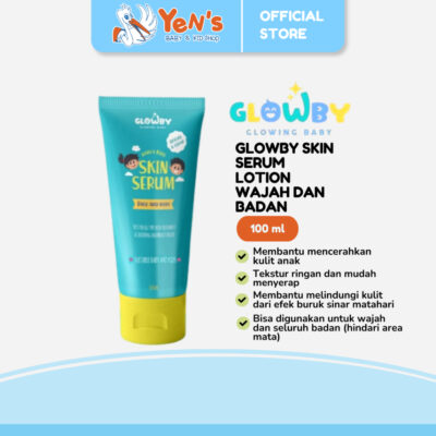 Glowby Skin Serum Lotion Wajah dan Badan 100 ml - Lotion Pencerah Kulit Bayi dan Anak thumbnail 1