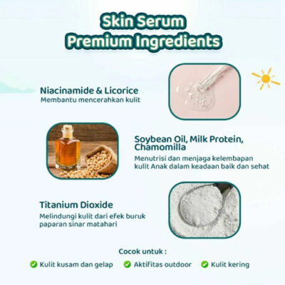 Glowby Skin Serum Lotion Wajah dan Badan 100 ml - Lotion Pencerah Kulit Bayi dan Anak thumbnail 4