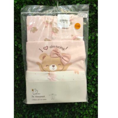 Little Duck 3in1 Sleepsuit Bayi - Jumper Panjang Cotton Premium thumbnail 3