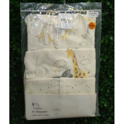 Little Duck 3in1 Sleepsuit Bayi - Jumper Panjang Cotton Premium thumbnail 5