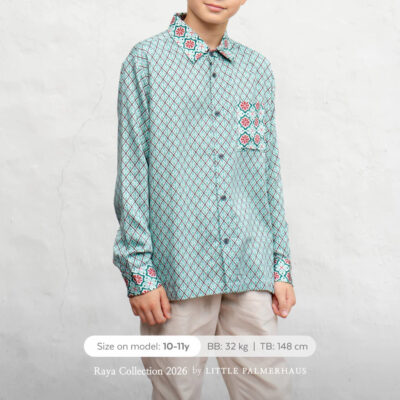 Little Palmerhaus Saraya Teen Boy Shirt (Baju Koko Anak Usia 6-14 Tahun) - Baju Lebaran 2026 thumbnail 2