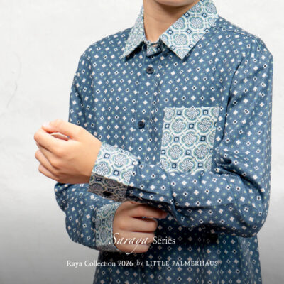 Little Palmerhaus Saraya Teen Boy Shirt (Baju Koko Anak Usia 6-14 Tahun) - Baju Lebaran 2026 thumbnail 4