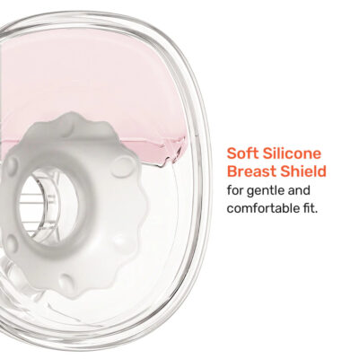 Sakumini Pompa Asi Elektrik Handsfree Wearable Breast Pump Portable 4 Mode 12 Level BPA Free thumbnail 4