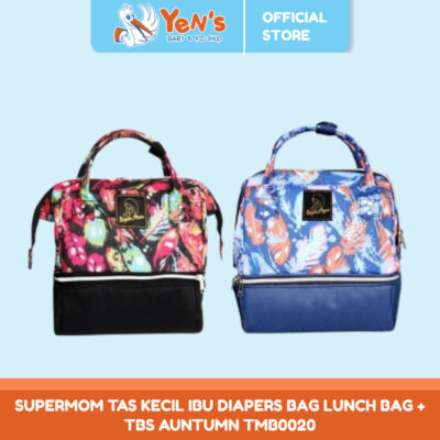 Supermom Tas Kecil Ibu Diapers Bag Lunch bag + TBS Auntumn TMB0020