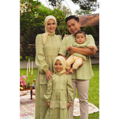 BOHOPANNA - Raya Collection Gamis - Nabila Mommy Dress - Baju Muslim thumbnail 4