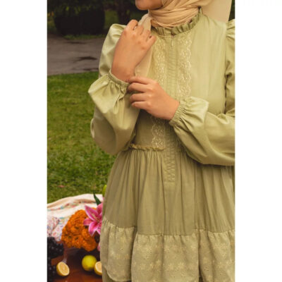 BOHOPANNA - Raya Collection Gamis - Nabila Mommy Dress - Baju Muslim thumbnail 5