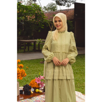 BOHOPANNA - Raya Collection Gamis - Nabila Mommy Dress - Baju Muslim thumbnail 6