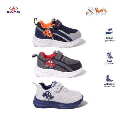 DANS - Sepatu Anak Laki-Laki - Javento | Sneakers Stylish & Berwarna dengan Sol Empuk & Ringan