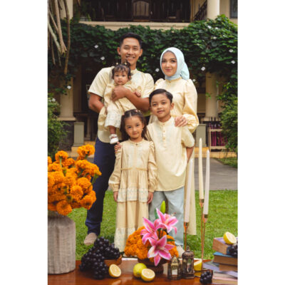 BOHOPANNA Raya Collection Nabila Baby Dress - Dress Anak Perempuan - Baju Muslim thumbnail 4