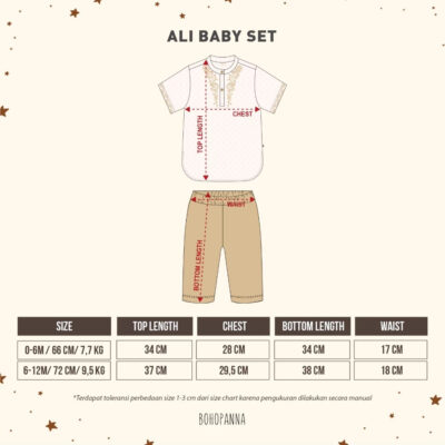 BOHOPANNA Raya Collection Ali Baby Set - Baju Koko - Baju Muslim ( 1 Stel ) thumbnail 2