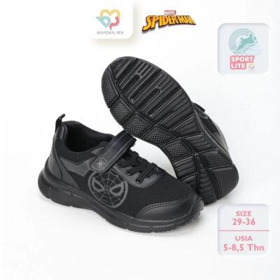 Balmoral Kids Sneakers Anak Boys Marvel Spiderman SPD-BTS21 Usia 5 - 8 Tahun (1 Pasang) thumbnail 4
