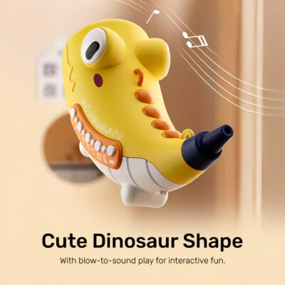 Sakumini Mainan Terompet Tiup Dinosaur Blow Horn Toy Mainan Edukasi Anak Bunyi Suara Hewan (1 Pcs) thumbnail 3