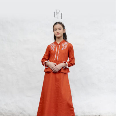 Little Palmerhaus Rihla Teen Girl Gamis (Baju Gamis Anak Perempuan Usia 6-14 Tahun) - Raya Collection