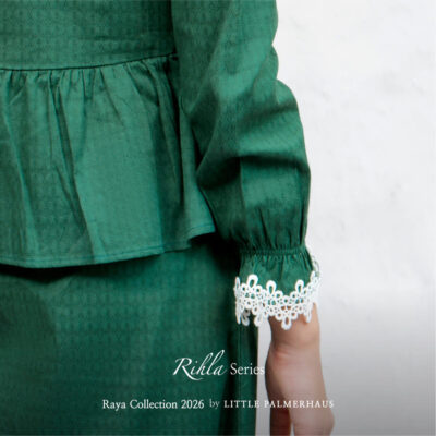 Little Palmerhaus Rihla Teen Girl Gamis (Baju Gamis Anak Perempuan Usia 6-14 Tahun) - Raya Collection thumbnail 5