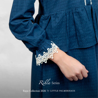 Little Palmerhaus Rihla Teen Girl Gamis (Baju Gamis Anak Perempuan Usia 6-14 Tahun) - Raya Collection thumbnail 6