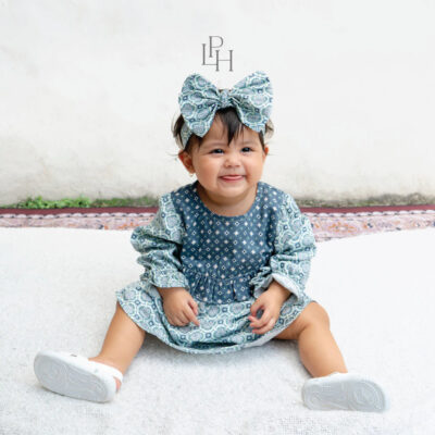 Little Palmerhaus Saraya Baby Girl Gamis (Baju Gamis Bayi Usia 0-12 Bulan) - Baju Lebaran 2026