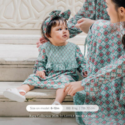 Little Palmerhaus Saraya Baby Girl Gamis (Baju Gamis Bayi Usia 0-12 Bulan) - Baju Lebaran 2026 thumbnail 2