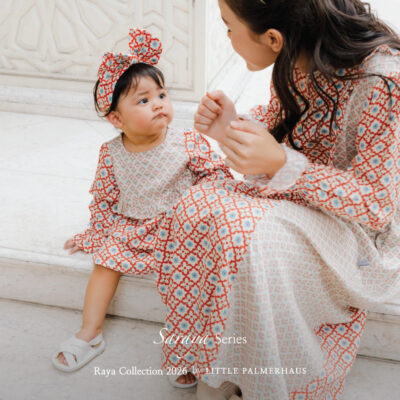 Little Palmerhaus Saraya Baby Girl Gamis (Baju Gamis Bayi Usia 0-12 Bulan) - Baju Lebaran 2026 thumbnail 3