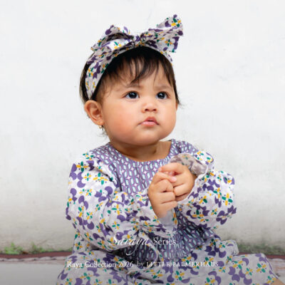 Little Palmerhaus Saraya Baby Girl Gamis (Baju Gamis Bayi Usia 0-12 Bulan) - Baju Lebaran 2026 thumbnail 5
