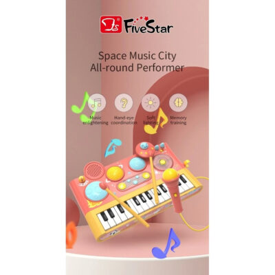 Five Star Learning Fun Musical Piano - Mianan Piano Anak ( 1 Pcs ) thumbnail 2