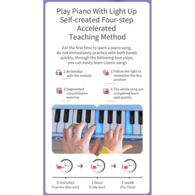 Five Star Learning Fun Musical Piano - Mianan Piano Anak ( 1 Pcs ) thumbnail 6
