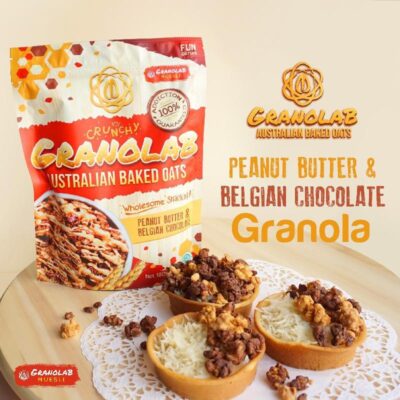 Granolab Muesli Peanut Butter & Belgian Chocolate Australian Baked Oat