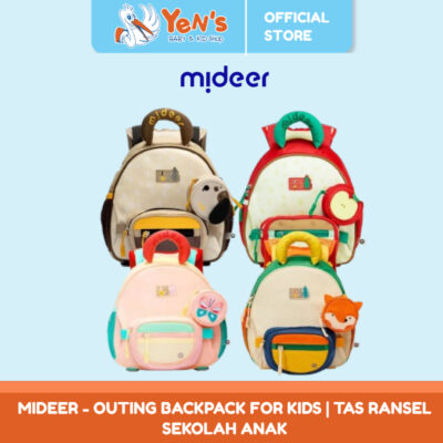 Mideer - Outing Backpack for Kids | Tas Ransel Sekolah Anak Usia 3 Tahun
