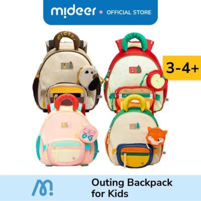 Mideer - Outing Backpack for Kids | Tas Ransel Sekolah Anak Usia 3 Tahun thumbnail 2