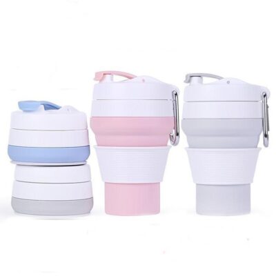 Babybeyond Silicone Foldable Big Cup with Alumunium Hook 600ml