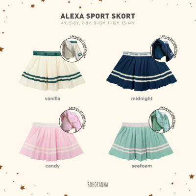 Bohopanna Alexa Sport Skort - Celana Rok Anak Perempuan ( 1 Pcs )