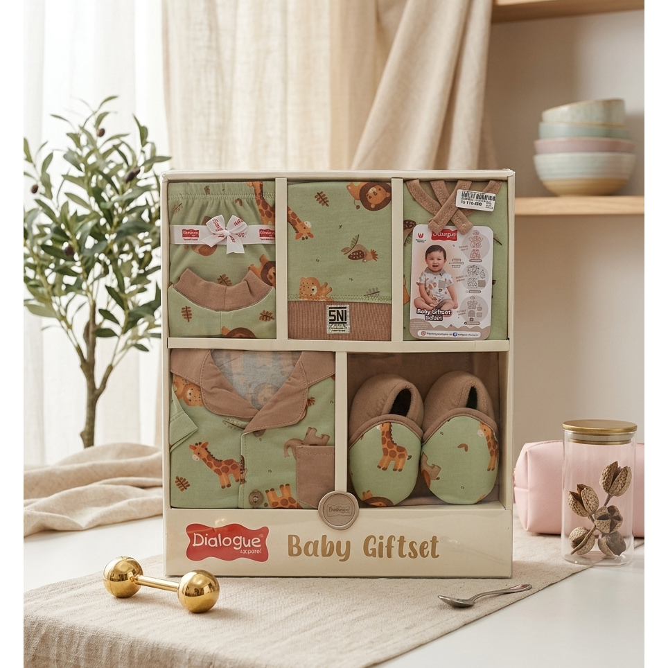 Dialogue Baby Gift Set Safari DAG3061 | Gift set baby Newborn