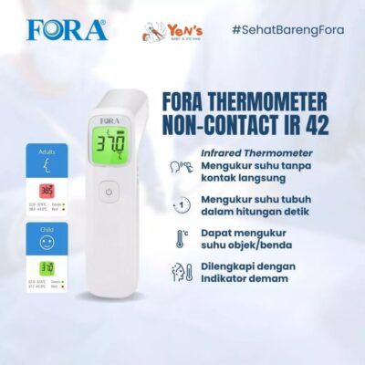 Fora IR 42 Thermometer Non Contact / Mengukur suhu tubuh dalam hitungan detik
