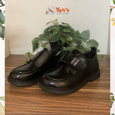 Sepatu Pantofel Anak Formal & Casual - Bahan Kulit Sintetis Premium Anti Slip thumbnail 3