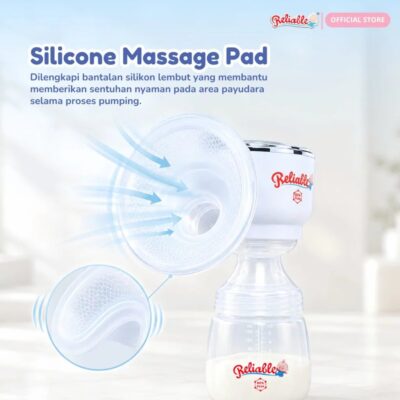 RELIABLE Baby Breast Pump Electric Portable Hera Pompa ASI BPA FREE thumbnail 3