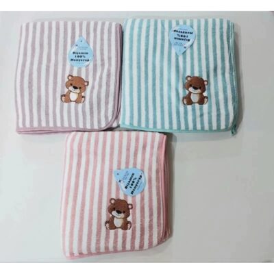 DIXON Handuk mandi anak bayi Bahan Super Halus & Lembut