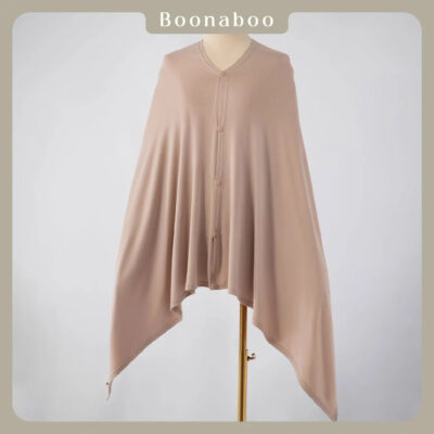 Apron Menyusui | Nursing Cover | Boonaboo Simply Nursing Apron Tencel Full Cover