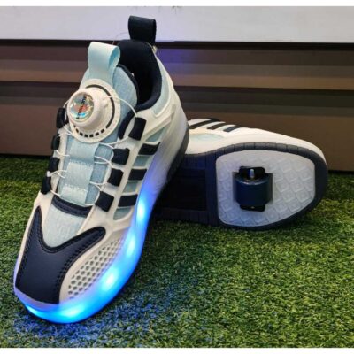 Sepatu Roda LED Anak 2 in 1 - Lampu Nyala - Sepatu Roda & Sneakers Jadi Satu