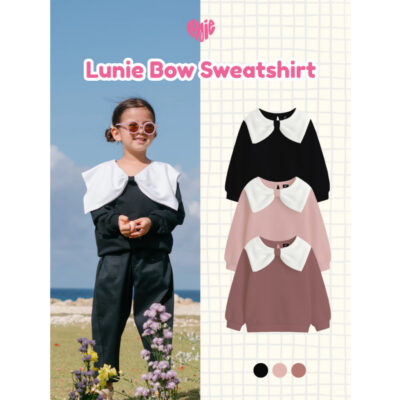 Lunie - Bow Sweatshirt - Sweater anak perempuan SNI thumbnail 2
