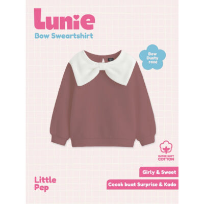 Lunie - Bow Sweatshirt - Sweater anak perempuan SNI thumbnail 5