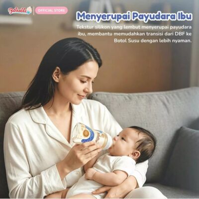 Reliable Botol PPSU 160ml / 240ml Bayi Anti Kolik Wide Neck BPA Free - Tahan panas hingga 180C thumbnail 4