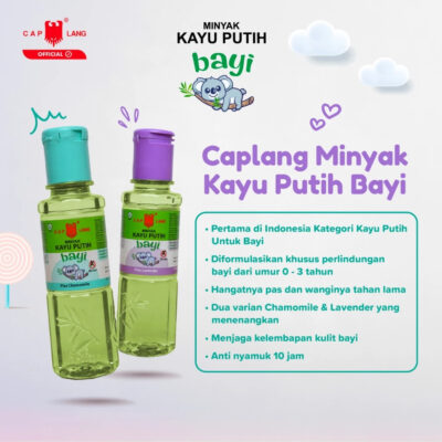CAP LANG Blind Box Paket Minyak Kayu Putih Bayi 3 pcs 60 ml Free Bag Charm Koala (Random) thumbnail 4