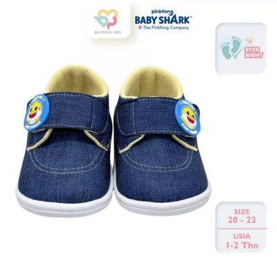 Balmoral Kids Sepatu Sandal Cicit Anak Boys Pinkfong Baby Shark  PF-BBL34 Usia 1 - 3 Tahun ( 1 Pasang ) thumbnail 4
