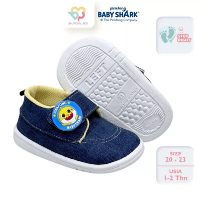 Balmoral Kids Sepatu Sandal Cicit Anak Boys Pinkfong Baby Shark  PF-BBL34 Usia 1 - 3 Tahun ( 1 Pasang ) thumbnail 5