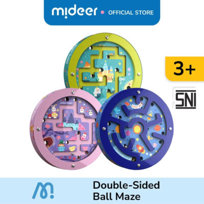 Mideer - Double-Sided Ball Maze | Mainan Edukasi Anak 3+ Tahun SNI thumbnail 2