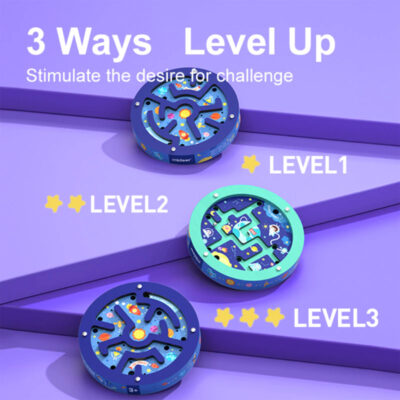 Mideer - Double-Sided Ball Maze | Mainan Edukasi Anak 3+ Tahun SNI thumbnail 5